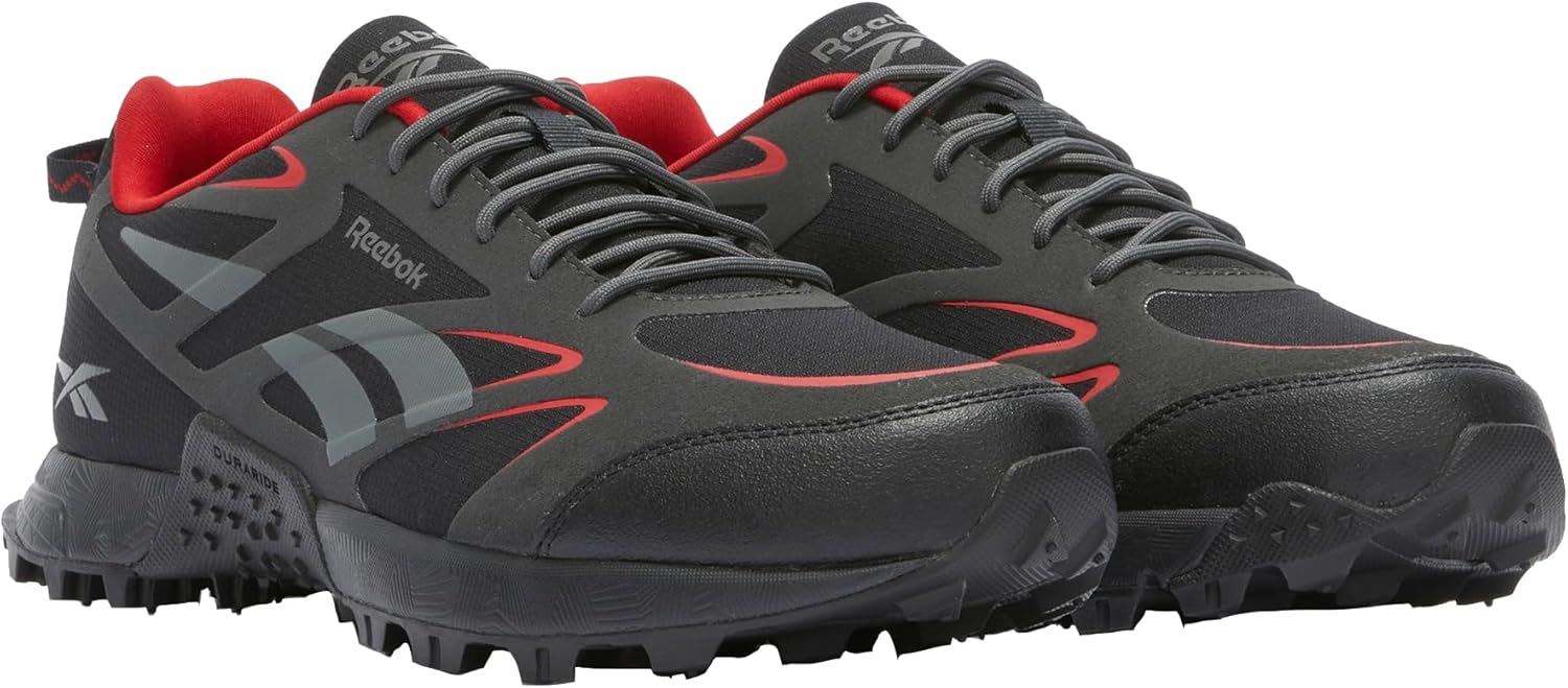 Кроссовки Reebok унисекс для взрослых в магазине Craze 3, черный/красный/серый — фото 2