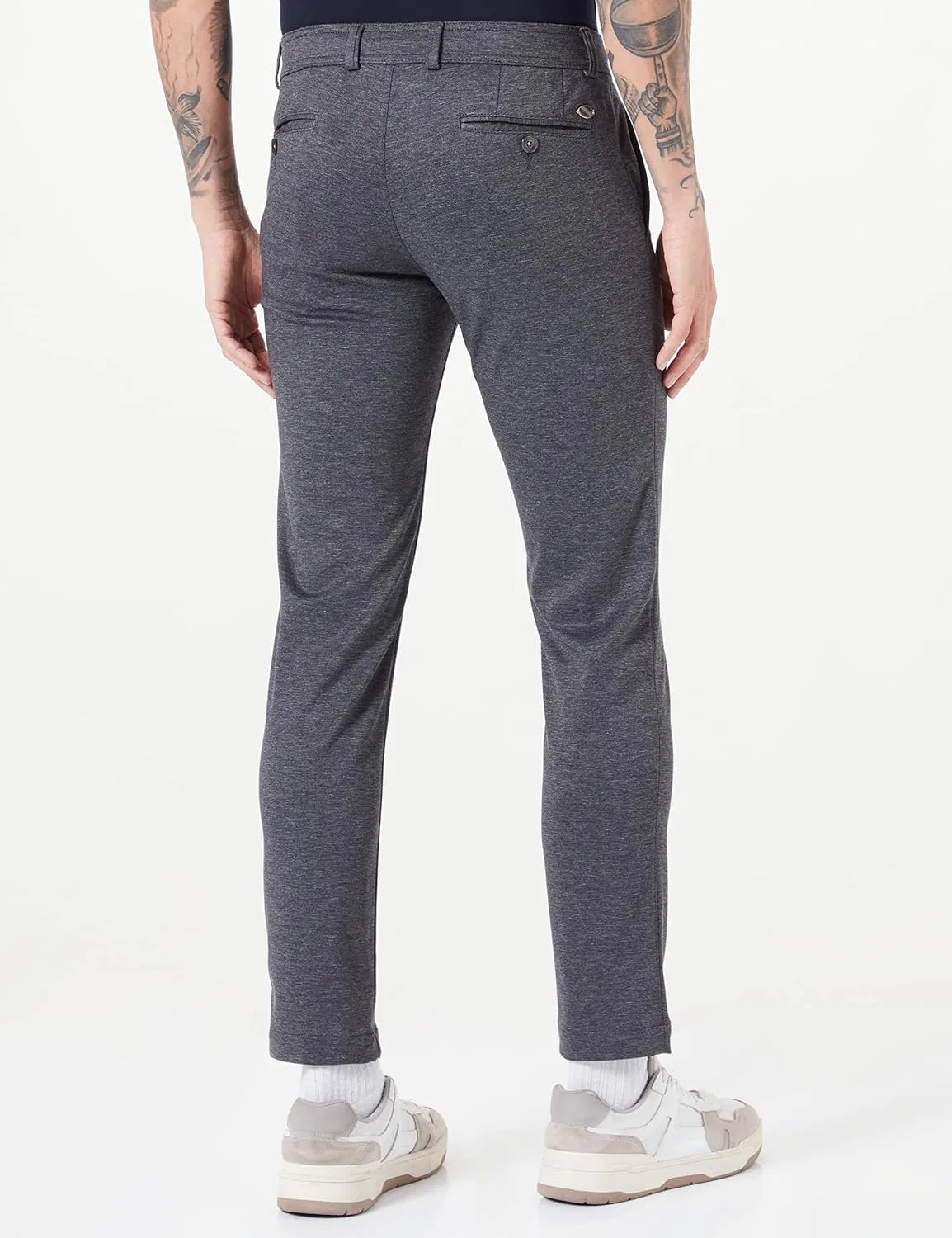 Кроссовки bugatti Men's Chino 4036-36827 Cotton, Comfortable, Slim, Fit, Business, Leisure, Grey-250 — фото 2