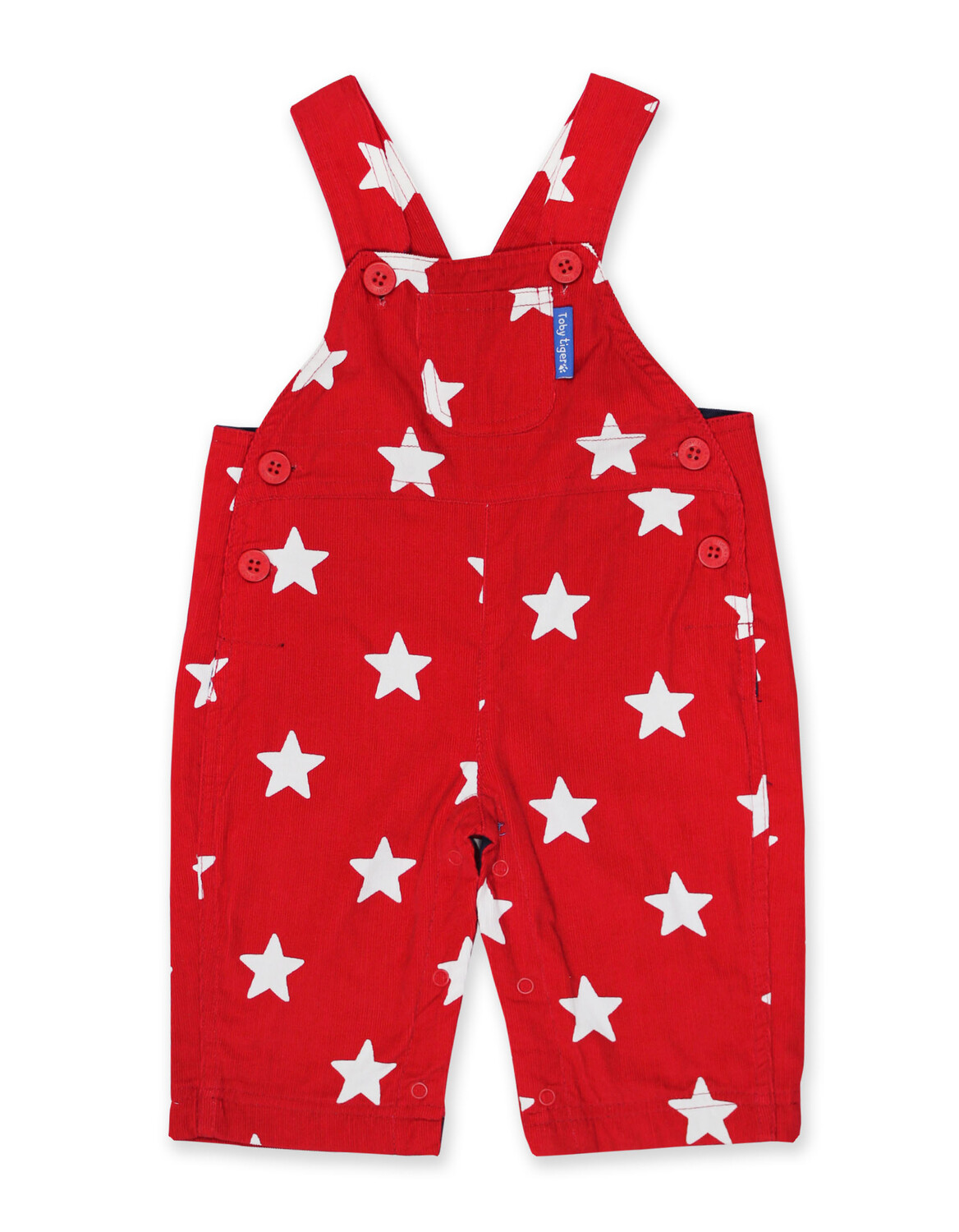 

Тканевые брюки Toby Tiger Cord Latz mit Sternen Print, красный