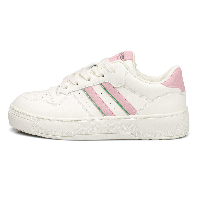 

Кроссовки B10CROWN Skateboarding Shoes Women's Low-top Pink/beige/brown, розовый
