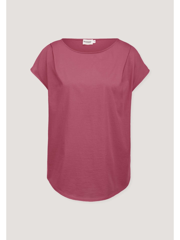 

Рубашка свободного кроя ACTIVE LIGHT розового цвета Hessnatur