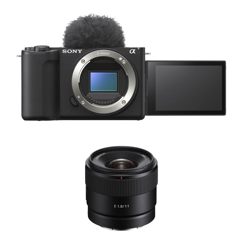 

Беззеркальная камера Sony ZV-E10 II Mirrorless Camera with 11mm f/1.8 Lens Kit
