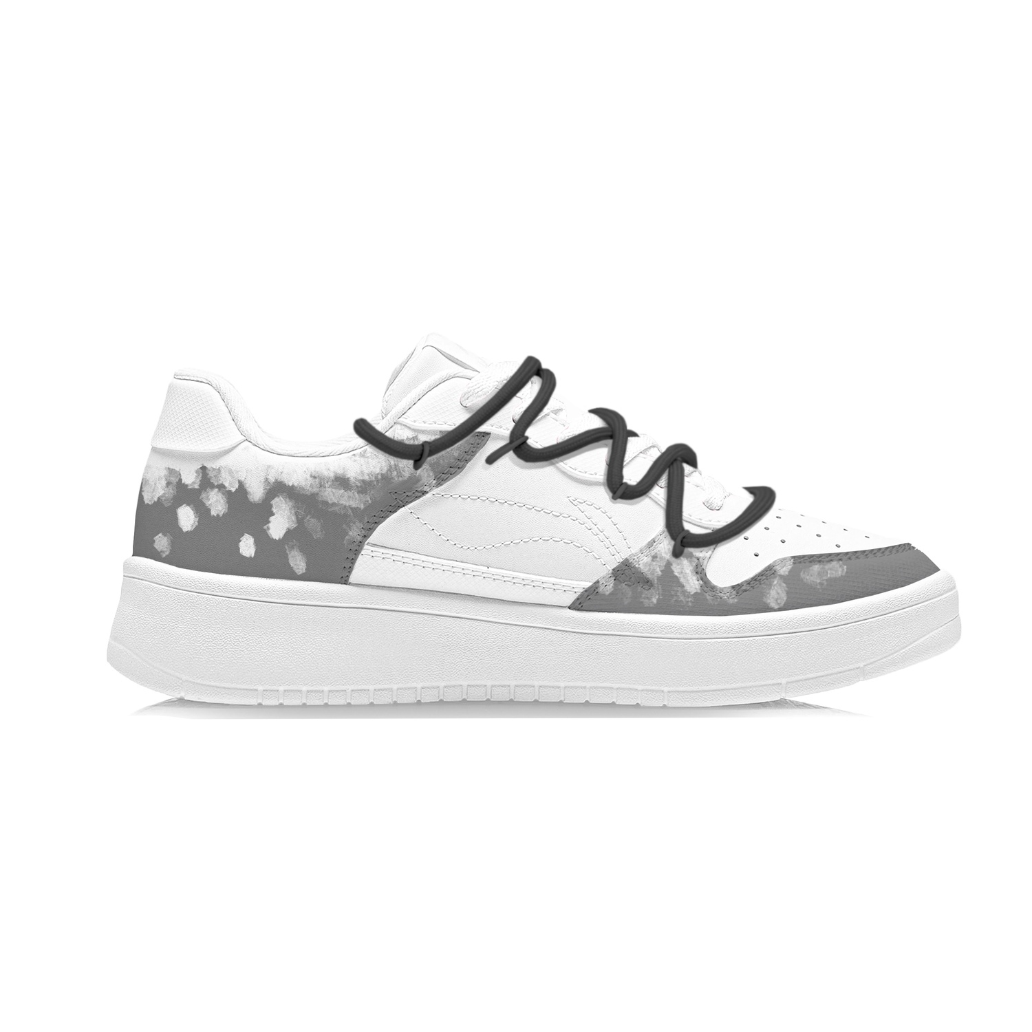 Li Ning Floating Boat устойчивые к истиранию, легкие и дышащие низкие кроссовки для скейтбординга мужские Li-Ning, черный белый — фото 4