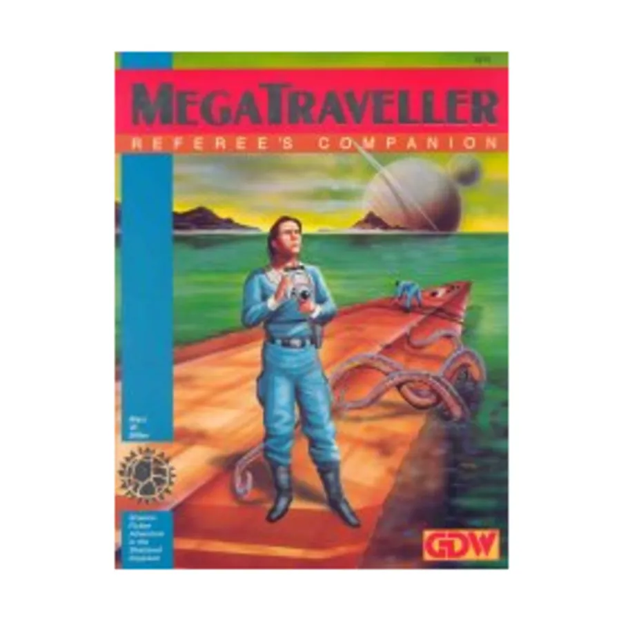 

Referee's Companion, MegaTraveller (GDW), мягкая обложка