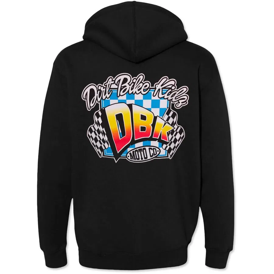 Молодежная толстовка с капюшоном «Чистая победа» Dirt Bike Kidz, Black — фото 3