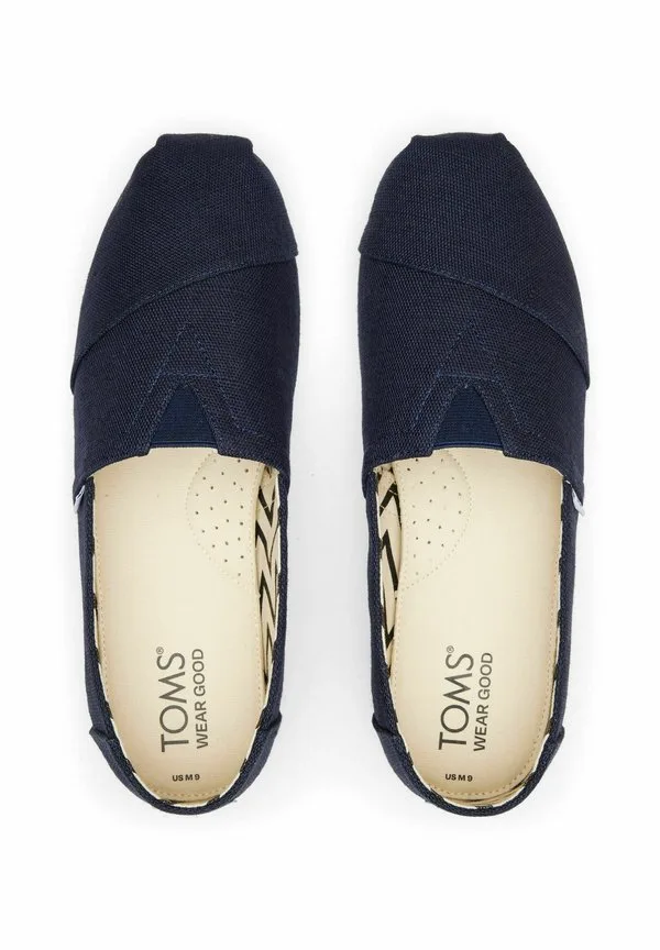 Слипоны alpargata heritage Toms, Navy Heritage — фото 3