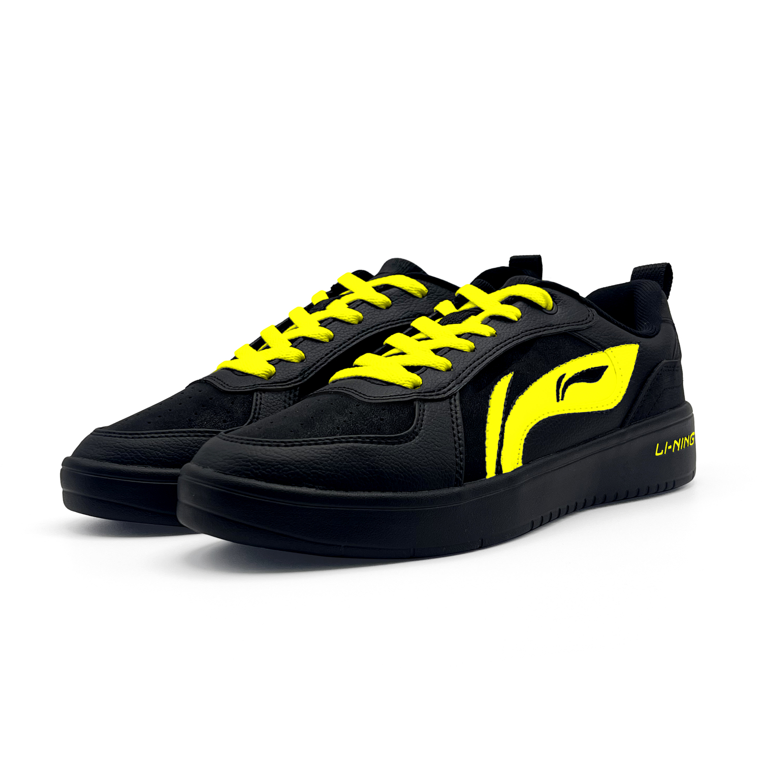 Li-Ning Wheat Age Yellow Shadow Stealth высота увеличивающая устойчивая к истиранию дышащая нескользящая низкая — фото 4