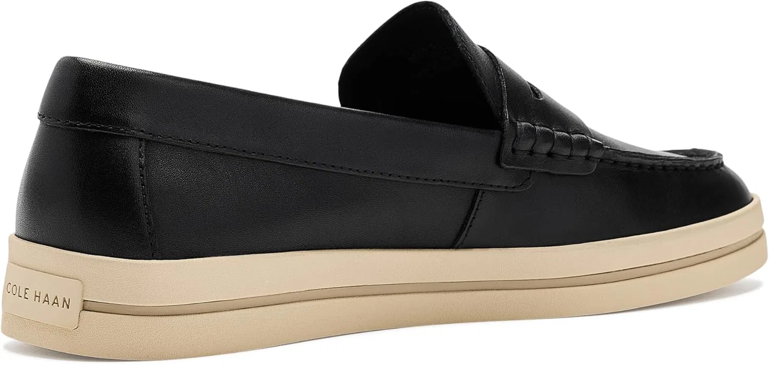 Лоферы мужские Cole Haan, Black/Angora — фото 3