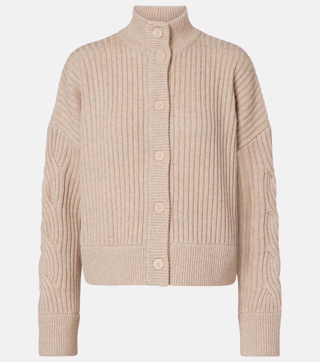 

Кардиган из шерсти и кашемира Afelio Max Mara, Cacha Chiaro