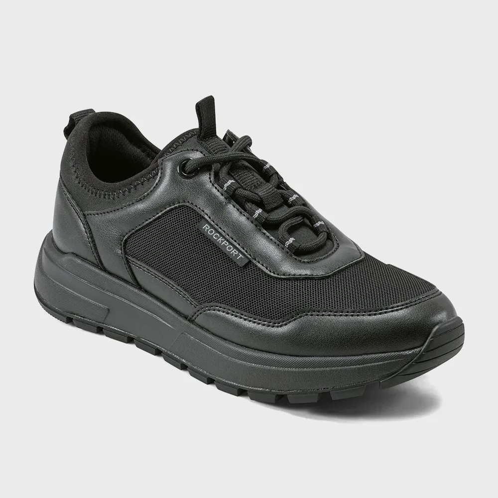 Мужские низкие кроссовки Nadia чёрные от Rockport