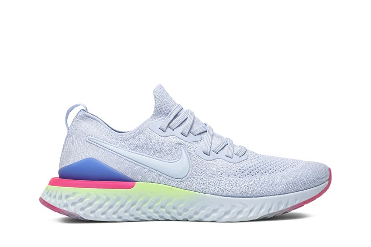 

Кроссовки Nike Epic React Flyknit 2 '8-Bit', синий, Синий;серый, Кроссовки Nike Epic React Flyknit 2 '8-Bit', синий