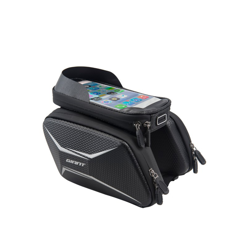 

GIANT Велосипедная сумка передняя рама унисекс pu 21.5x16.5x17cm черная