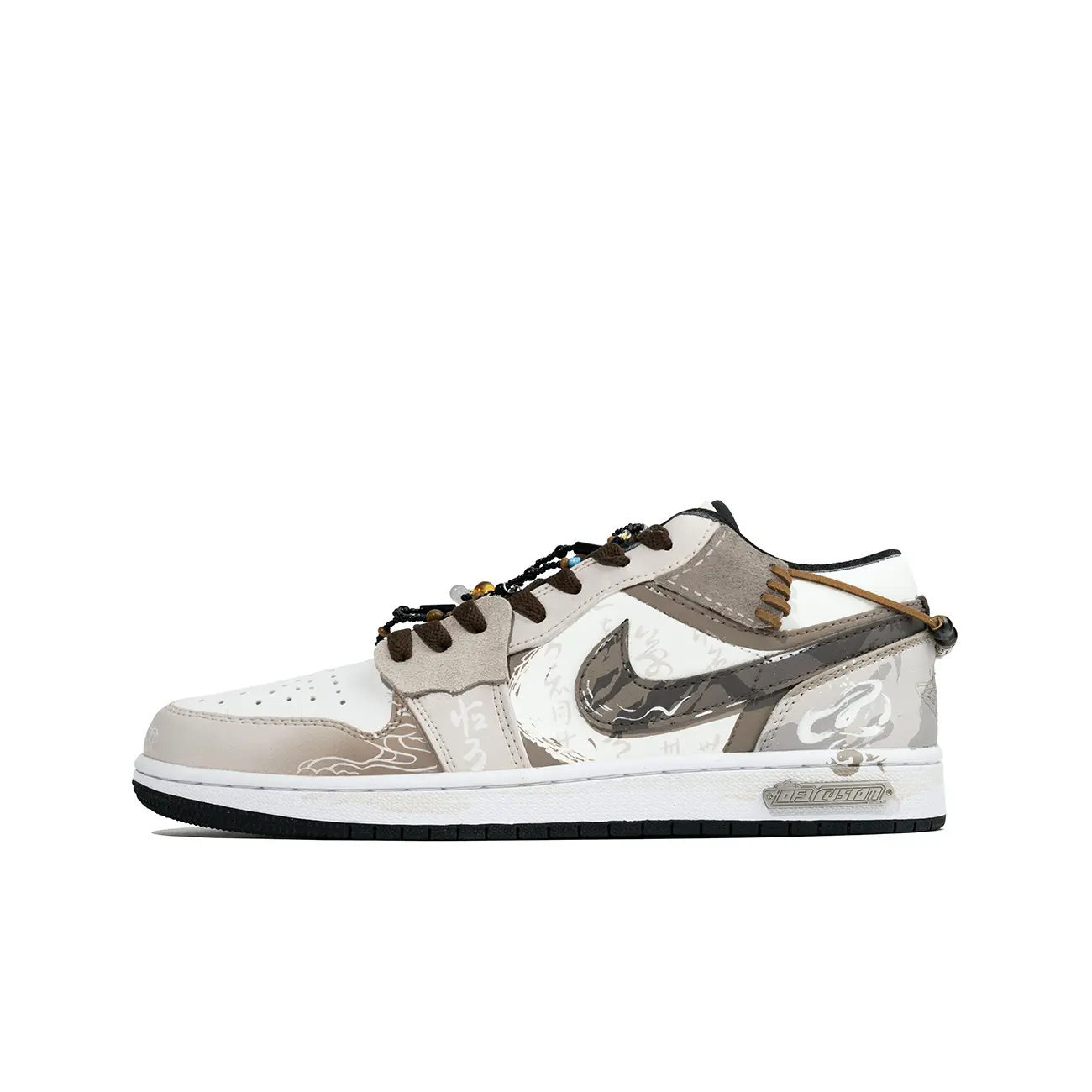 

Jordan Баскетбольные кроссовки Air 1 Vintage, низкие, мужские, коричневые/белые