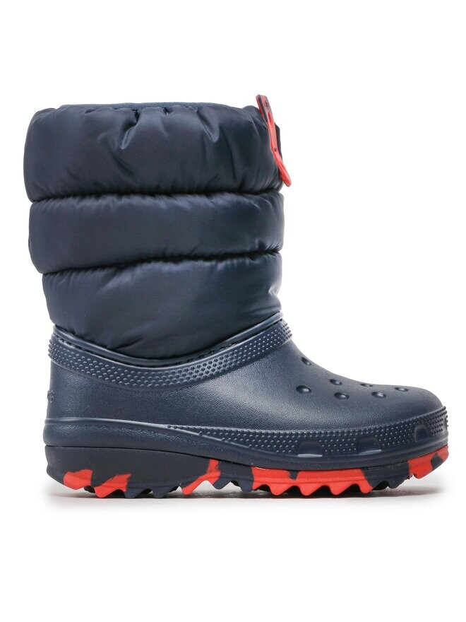 

Снегоступы Classic Neo Puff Boot K Crocs, темно-синий