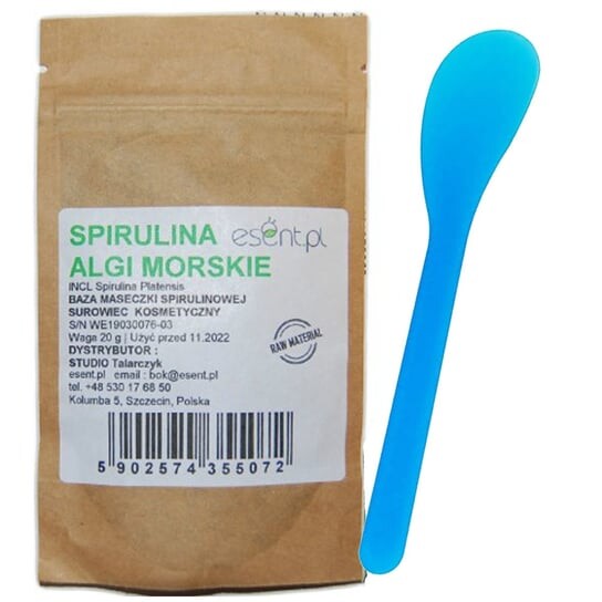 

Маска со спирулиной и морскими водорослями, 20 г + набор лопаточек, Esent