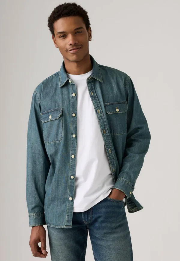 Рабочая рубашка джексона Levi'S, Chopper Dark Wash — фото 2