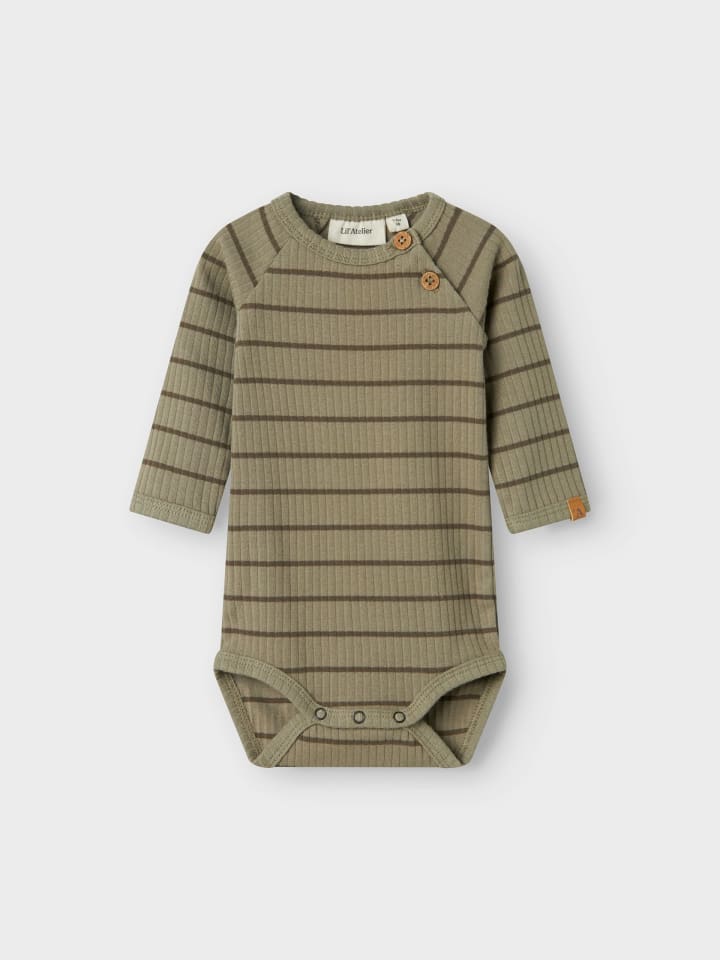 Name it Боди с длинным рукавом NBMKAIL LS SLIM BODY LIL в стиле Overland Trek — фото 3