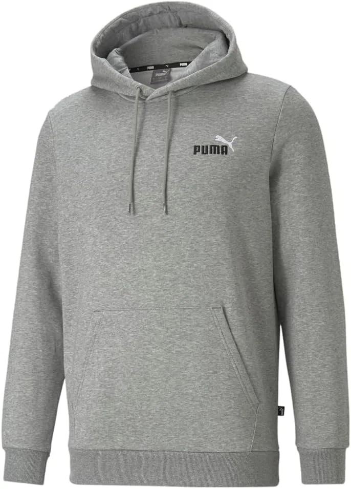 Мужская толстовка PUMA Essentials с вышитым логотипом, повседневная верхняя одежда, синий цвет