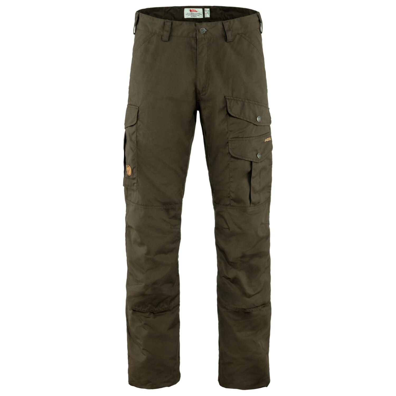 

Трекинговые брюки Fjällräven Barents Pro Trousers, цвет Dark Olive