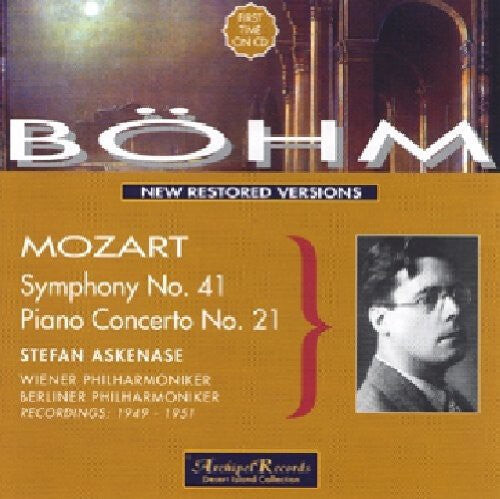 

CD диск Mozart / Bohm: Sym 41 / Klavierkonz