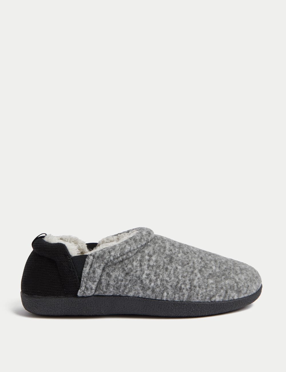 

Тапочки на флисовой подкладке с Freshfeet Marks & Spencer, черный