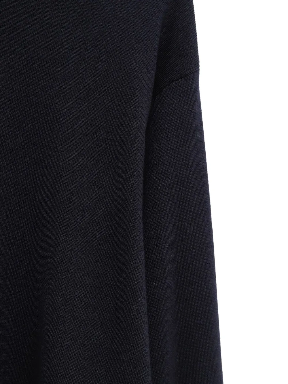 Свитер с круглым вырезом BALENCIAGA, синий — фото 3