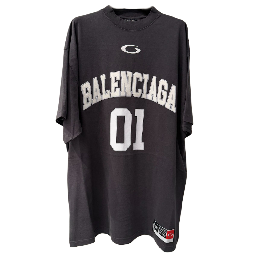 Balenciaga Футболка SS25 Regular Fit мужская black — фото 2