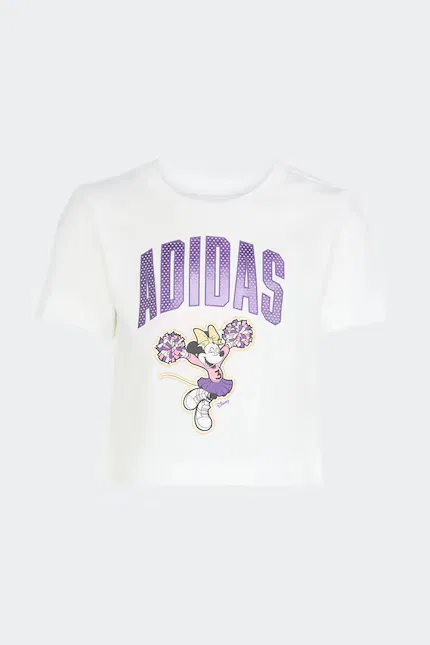 Комплект детский из эластичного трикотажа Adidas, белый — фото 3