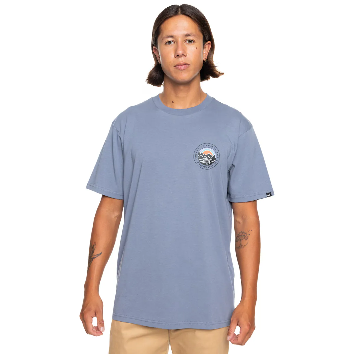 

Мужская футболка Quiksilver Landscapes, серый