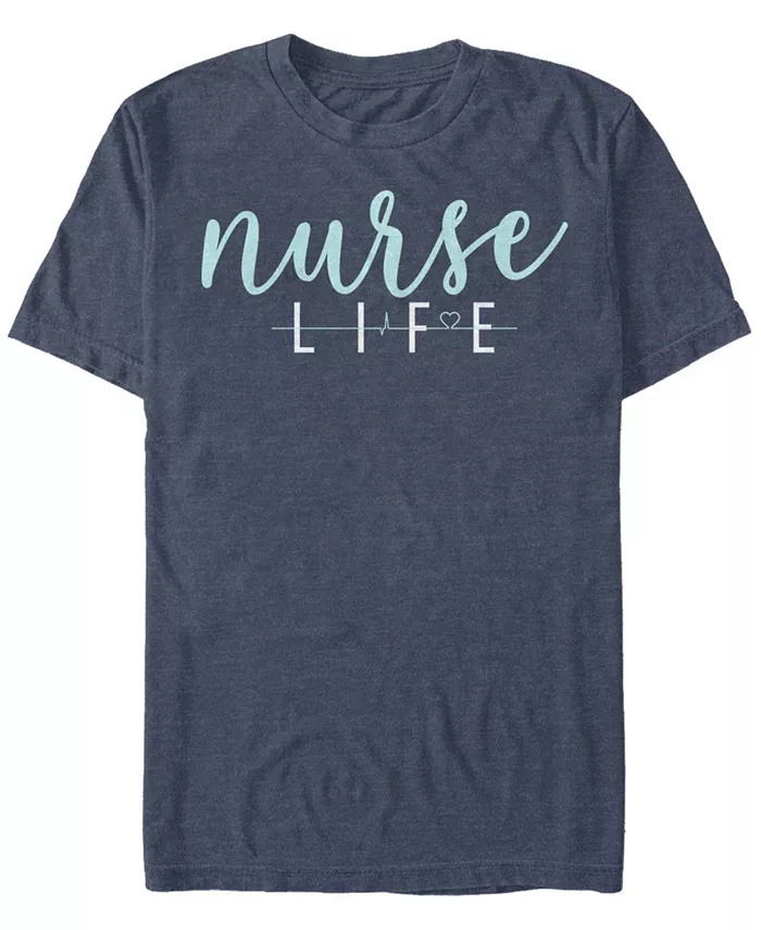 

Мужская футболка с коротким рукавом Nurse Life Fifth Sun, синий