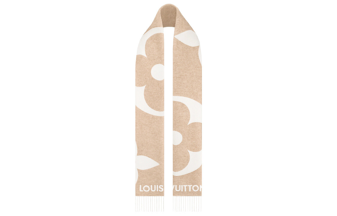 

Шарф женский Louis Vuitton вязаный, хаки