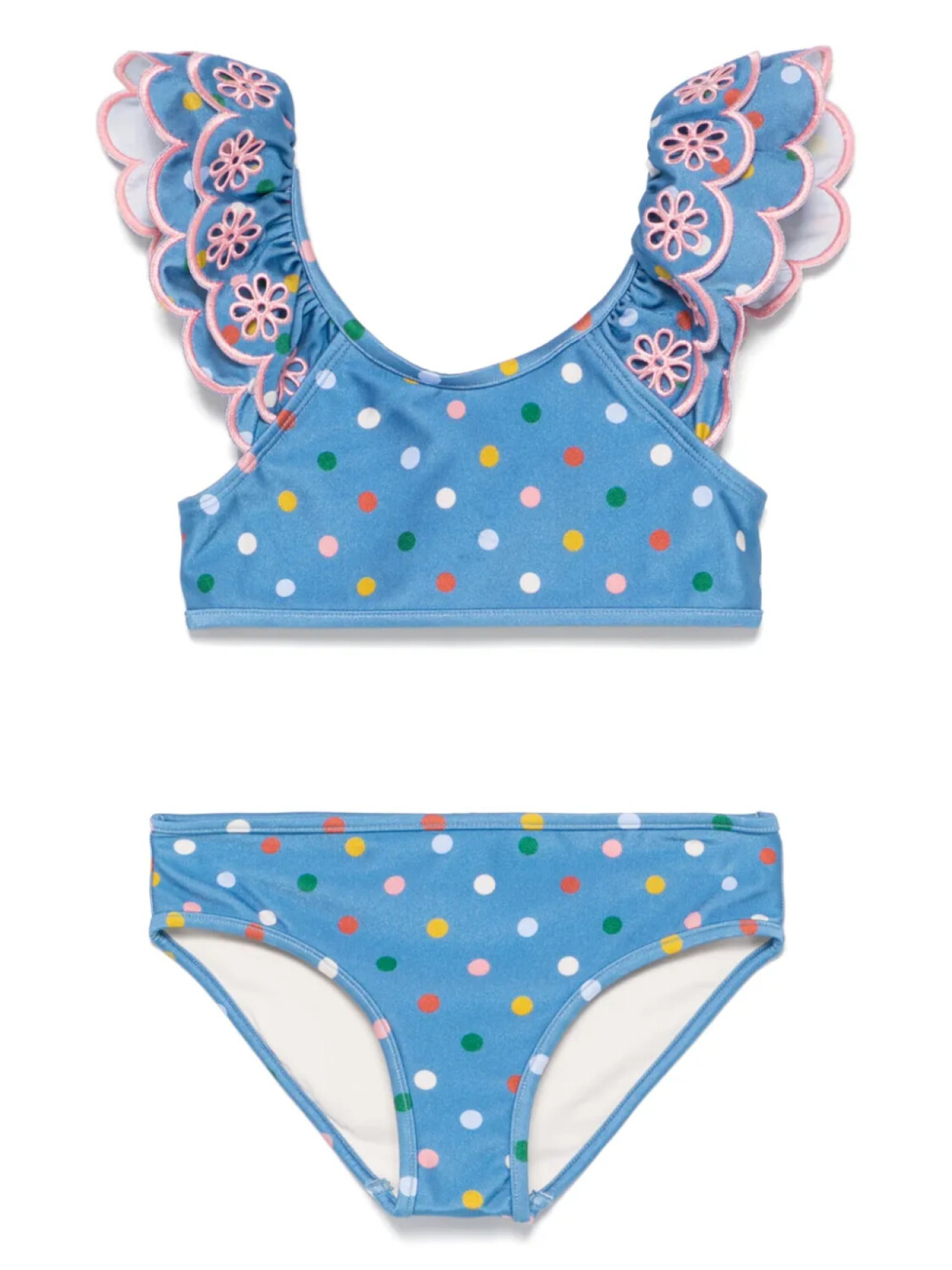 

ZIMMERMANN Kids бикини Everly, синий