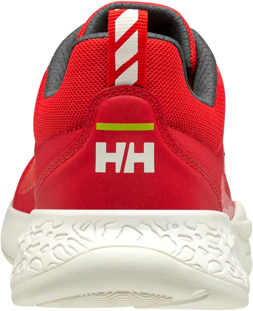 Мужские парусные туфли Helly-Hansen Crew Low - легкие, дышащие, с противоскользящей подошвой, водоотталкивающие для палубы Helly Hansen, красный — фото 4