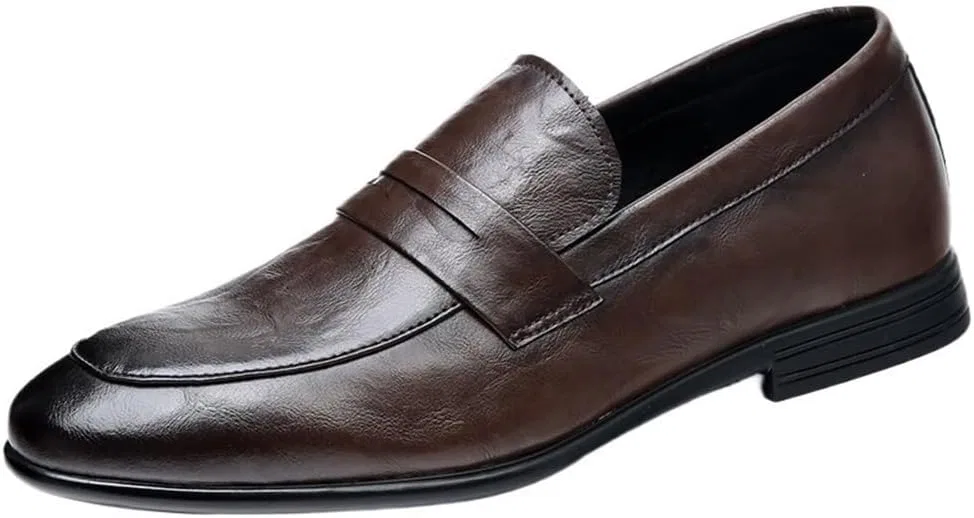 Лоферы кожаные мужские, Brown DHFIRUFSHLO