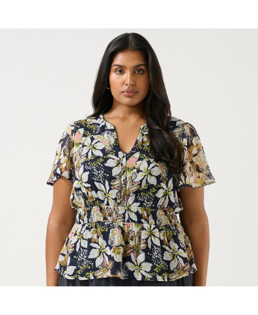 

Топ Wilsons с цветочным принтом для выпускного бала больших размеров ESTELLE, Print