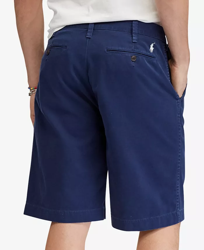 Мужские шорты Relaxed Fit Twill длиной 10 дюймов Polo Ralph Lauren, синий — фото 2