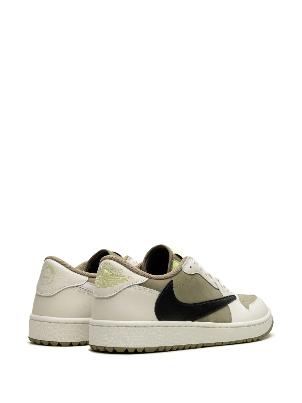 Кроссовки x Travis Scott Air  1 Low Golf Jordan, белый — фото 3