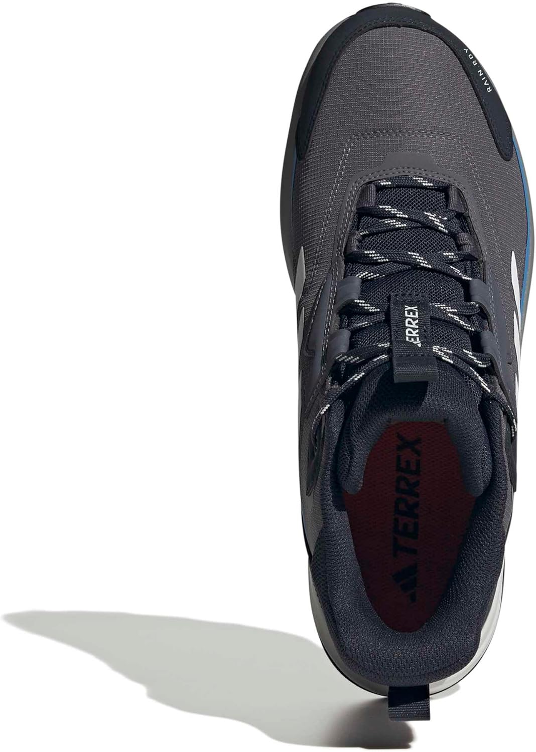 Мужские походные ботинки adidas Terrex Anylander Mid Top Rain.Rdy, серый — фото 3