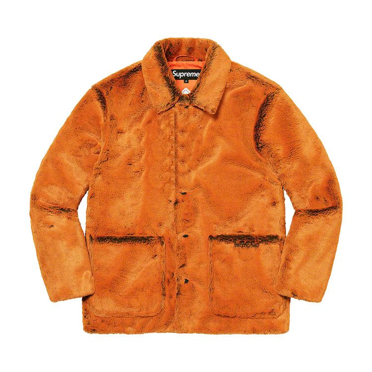 

Пальто Supreme 2-Tone Faux Fur Shop Coat, Orange