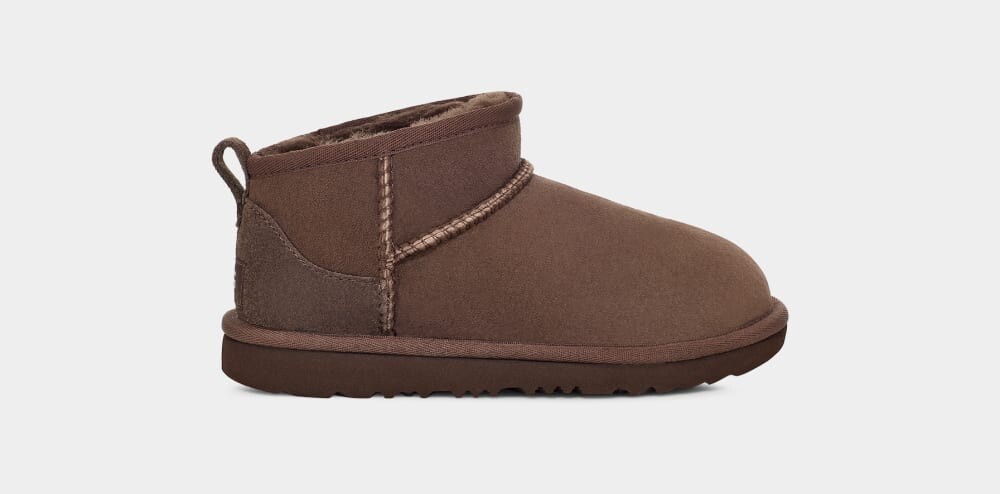 Угги Classic Ultra Mini UGG, коричневый