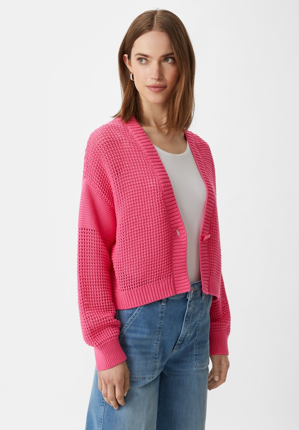 

Кардиган LOCHMUSTER comma casual identity, цвет pink