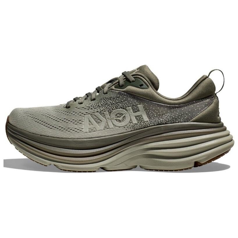 

Кроссовки HOKA ONE ONE Bondi 8 Lifestyle Shoes Men Low-top Army Green, хаки