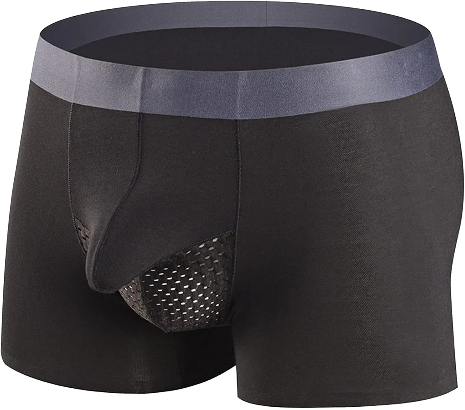 Боксеры дышащие Black-1pc