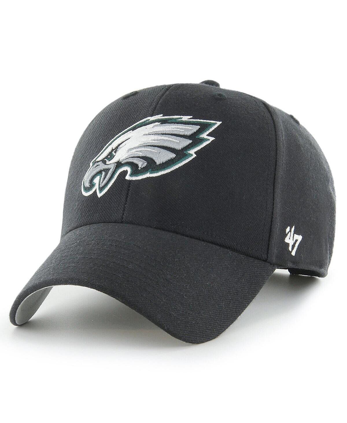 

Мужская черная регулируемая кепка Philadelphia Eagles MVP '47 Brand