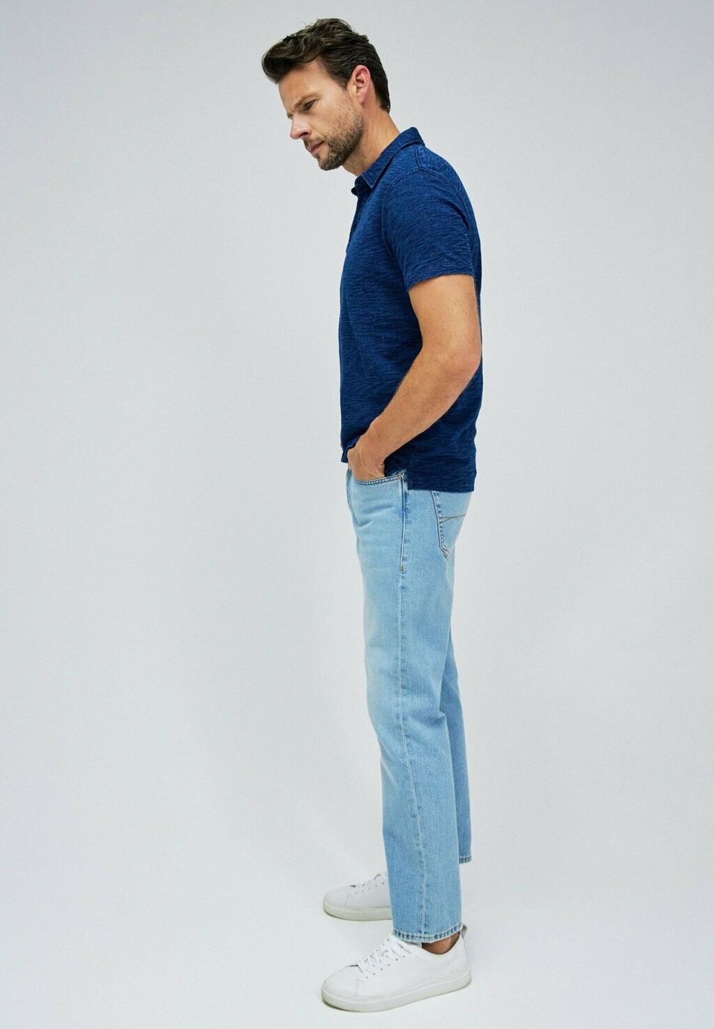 

Рубашка поло REGULAR Salsa Jeans, синий