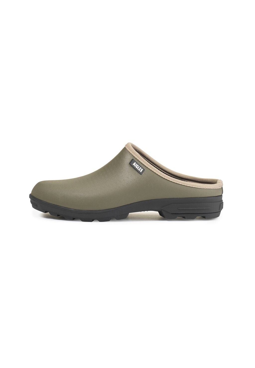 

Мюли на плоской подошве LESSFOR OPEN Aigle, цвет khaki
