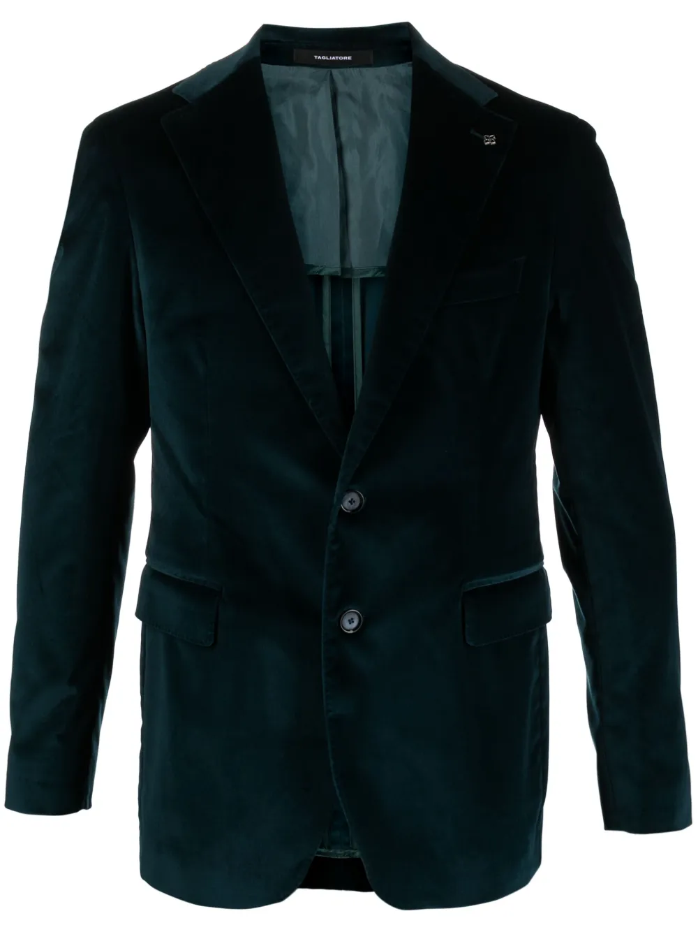 

Бархатный пиджак Tagliatore, зеленый