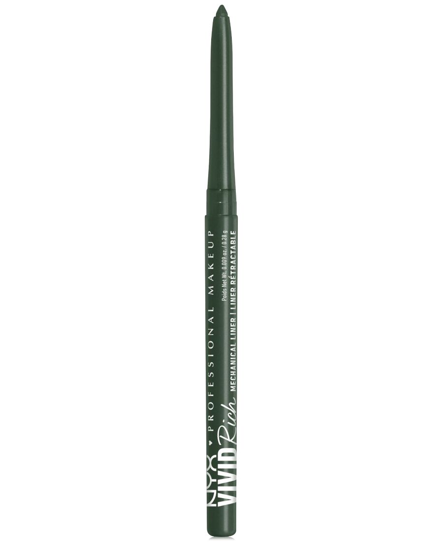 

Яркая насыщенная выдвижная подводка для глаз NYX Professional Makeup, цвет emerald empire