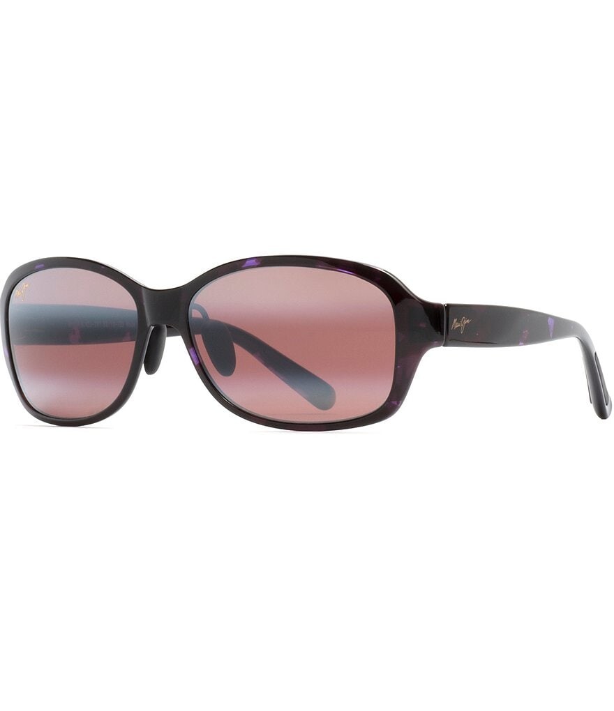 

Maui Jim Koki Beach PolarizedPlus2 закругленные солнцезащитные очки 56 мм, коричневый