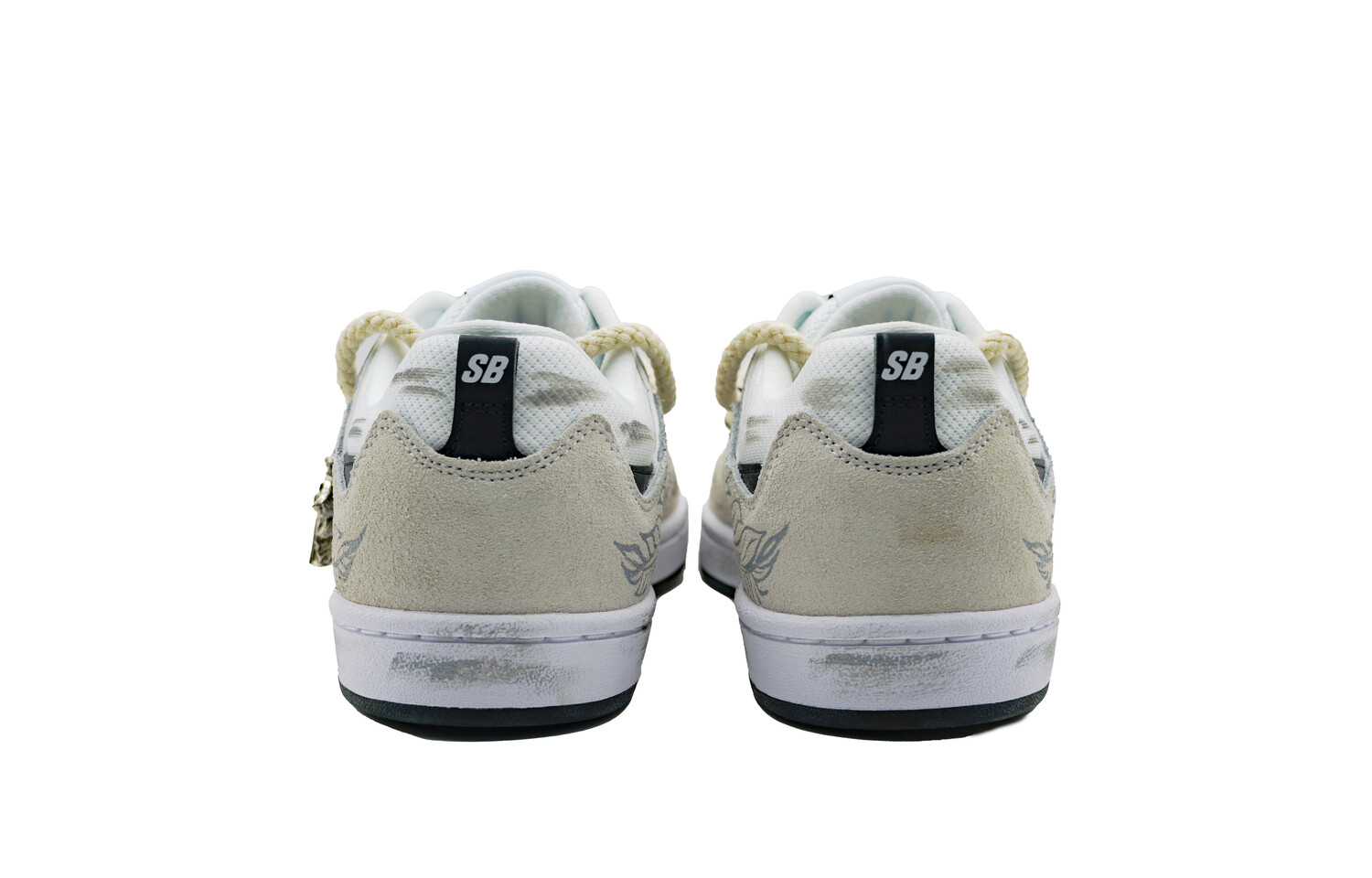 

Кроссовки Nike SB Alleyoop Skateboarding Shoes Men Low-top White/Gray, белый
